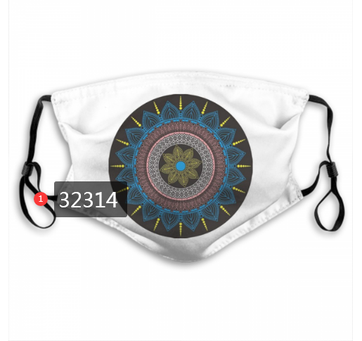 2021 new #72 Dust mask with filter->nfl dust mask->Sports Accessory